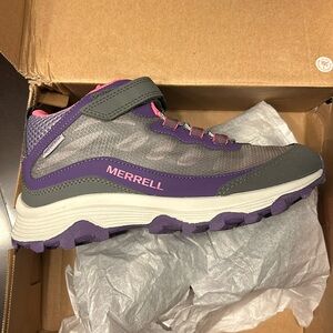 Merrell Kids' MOAB Speed Waterproof Shoes - Size 02M